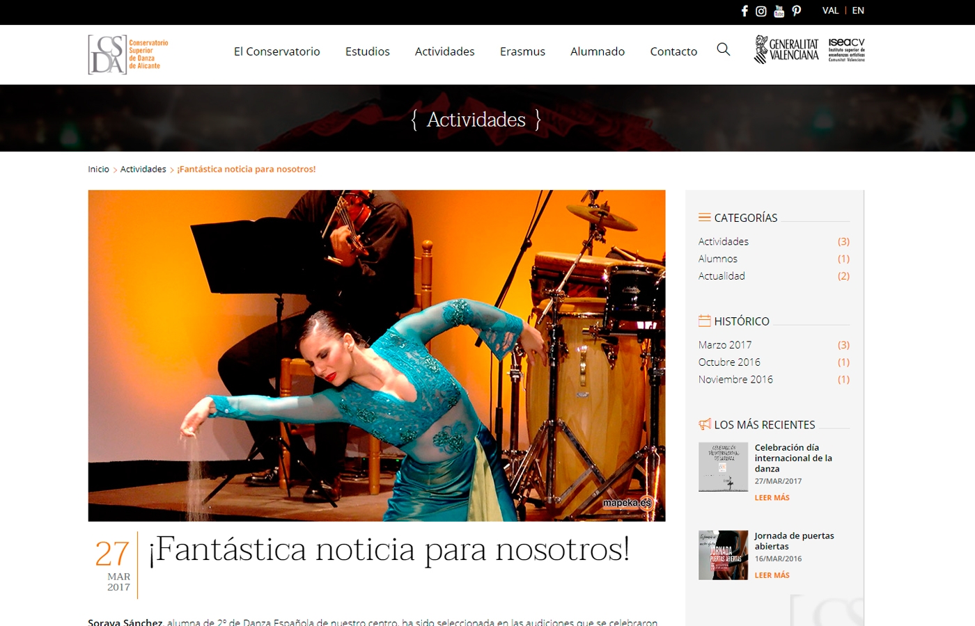 Conservatorio Superior de Danza de Alicante