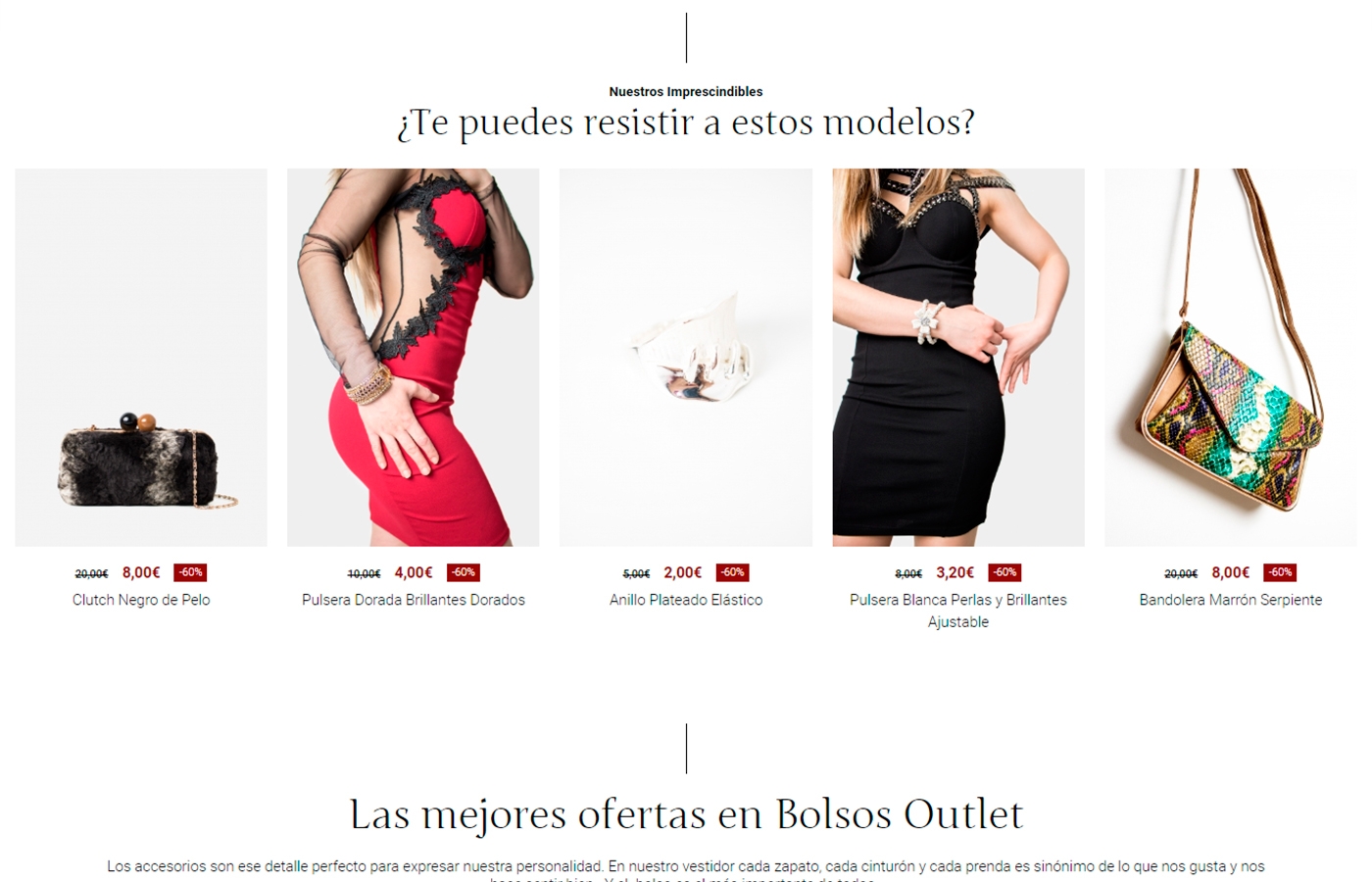 Catálogo Bolsos Outlet