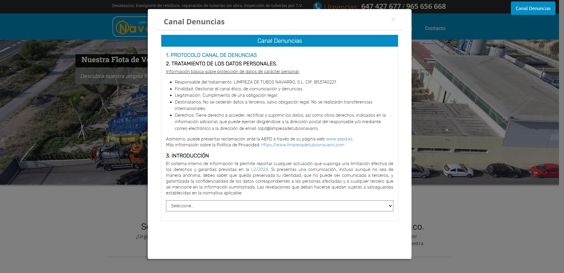 Canal denuncias Canal denuncias