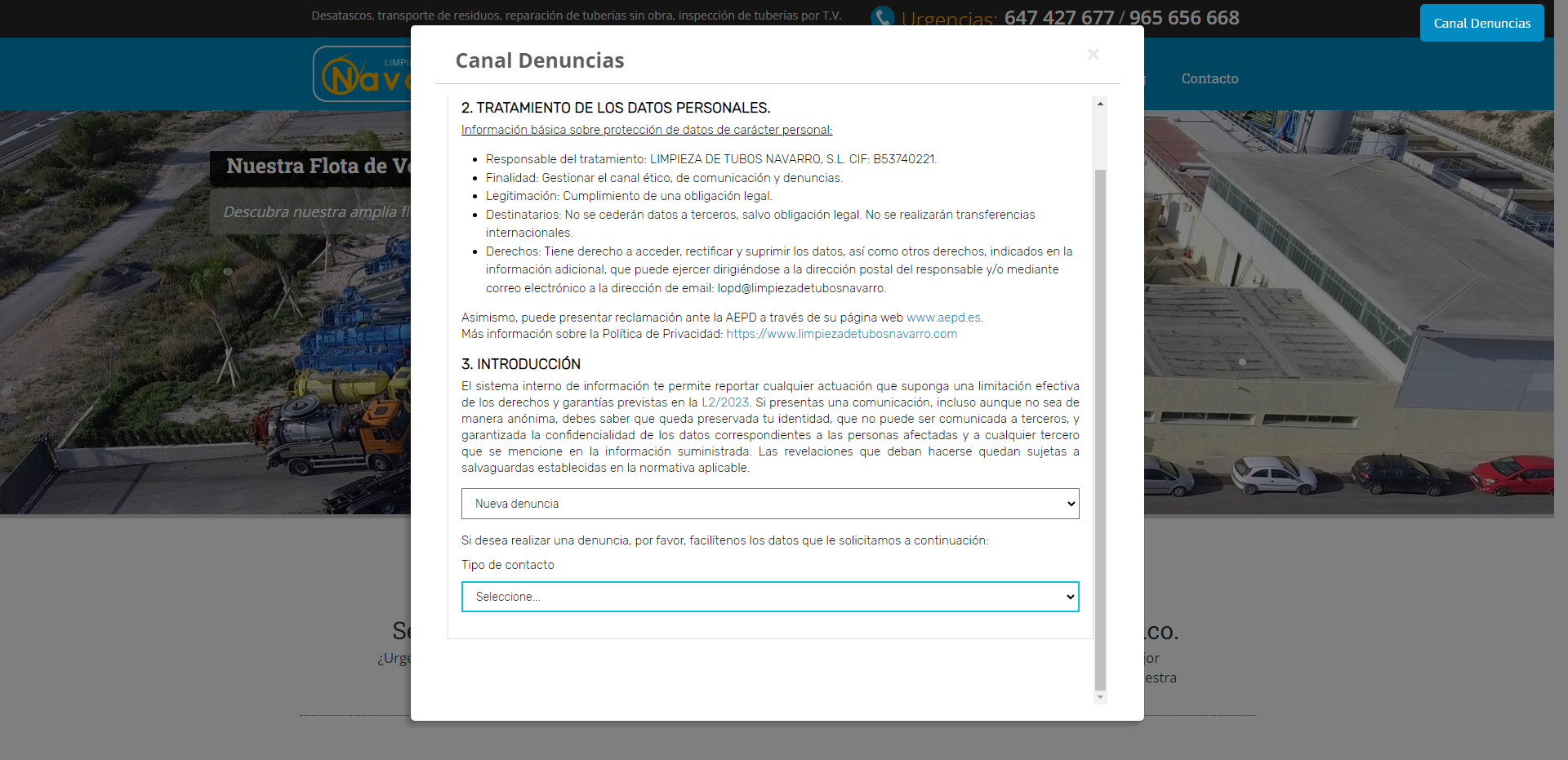 Canal denuncias Canal denuncias