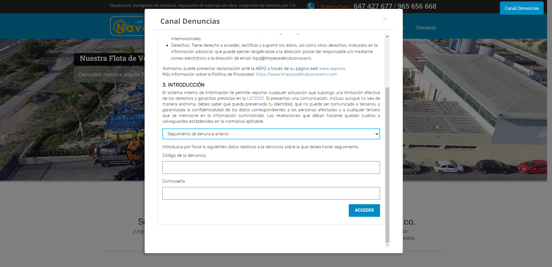 Canal denuncias Canal denuncias